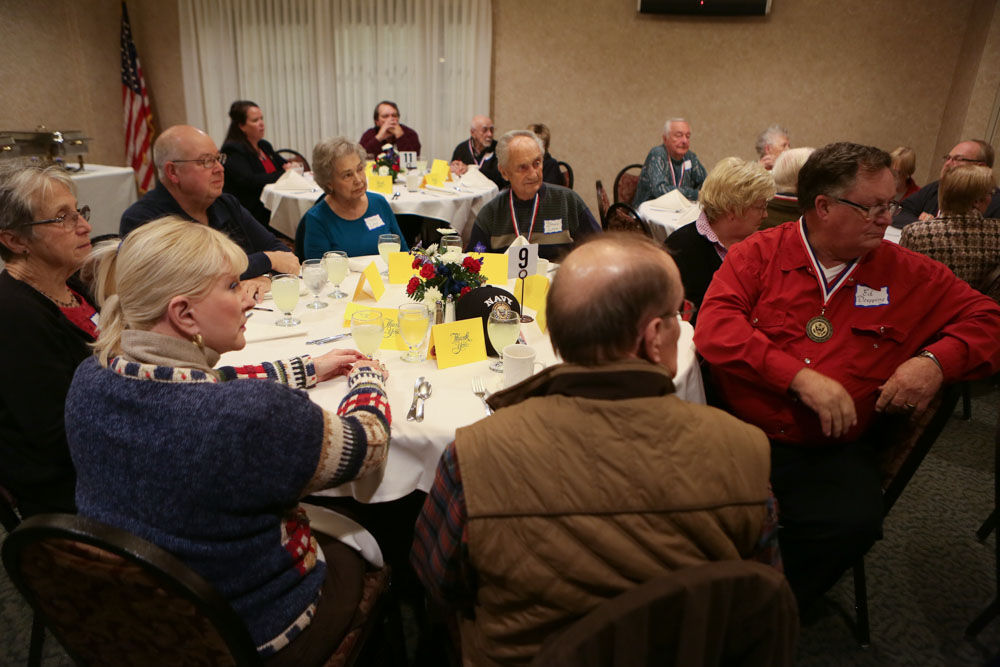 Annual Veterans Day dinner in the Geisen Reception Centre